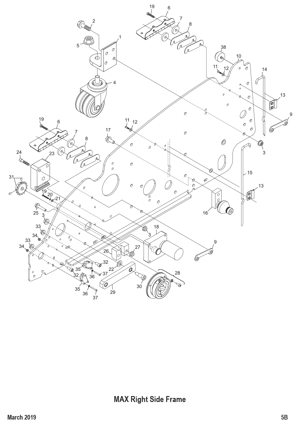 Max Right Side Frame