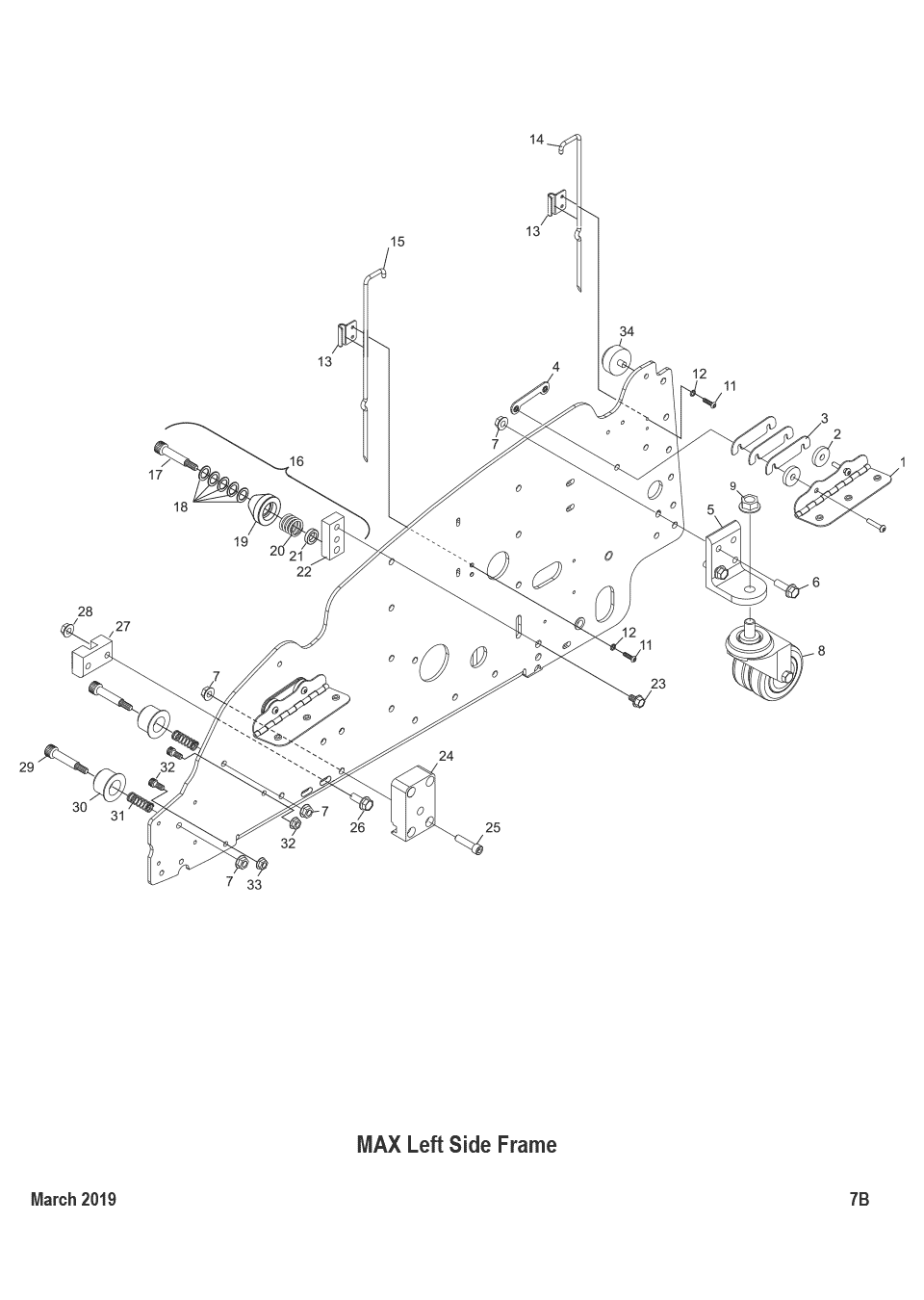 Max Left Side Frame